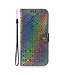 Zilver Bookcase Hoesje voor de Samsung Galaxy A42