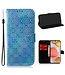 Blauw Bookcase Hoesje voor de Samsung Galaxy A42