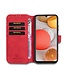 DG.Ming Rood Bookcase Hoesje voor de Samsung Galaxy A42