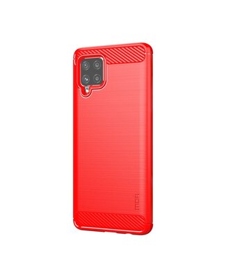 Rood TPU Hoesje Samsung Galaxy A42