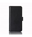 Zwart Split Leren Bookcase Hoesje voor de Samsung Galaxy A42