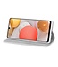 Rosegoud Glitter Bookcase Hoesje voor de Samsung Galaxy A42
