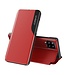 Rood Venster Bookcase Hoesje voor de Samsung Galaxy A42