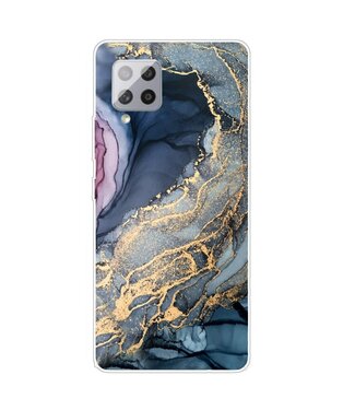 Marmer Design TPU Hoesje Samsung Galaxy A42