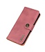 Khazneh Roze Wallet Bookcase Hoesje voor de Samsung Galaxy A41