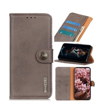 Grijs Wallet Bookcase Hoesje Samsung Galaxy A41