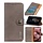 Khazneh Grijs Wallet Bookcase Hoesje voor de Samsung Galaxy A41
