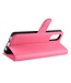 Roze Litchee Bookcase Hoesje voor de Samsung Galaxy A41