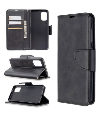 Zwart Wallet Bookcase Hoesje Samsung Galaxy A41