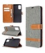 Grijs Jeans Bookcase Hoesje voor de Samsung Galaxy A41