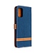 Blauw Jeans Bookcase Hoesje voor de Samsung Galaxy A41