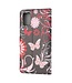Vlinders en Bloemen Bookcase Hoesje voor de Samsung Galaxy A41
