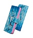 Blauwe Vlinders Bookcase Hoesje voor de Samsung Galaxy A41