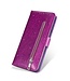 Paars Glitter Bookcase Hoesje voor de Samsung Galaxy A41
