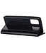 Zwart Glitter Bookcase Hoesje voor de Samsung Galaxy A41