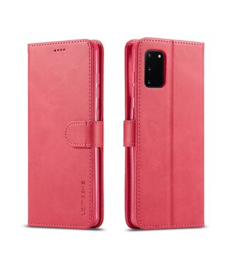 Roze Wallet Bookcase Hoesje Samsung Galaxy A41