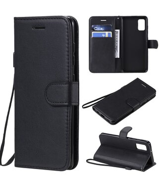Zwart Wallet Bookcase Hoesje Samsung Galaxy A41