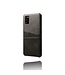 Zwart Pasjeshouder Faux Lederen Hoesje voor de Samsung Galaxy A41