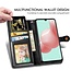 Zwart Wallet Bookcase Hoesje voor de Samsung Galaxy A41