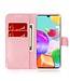 Roze Bookcase Hoesje voor de Samsung Galaxy A41