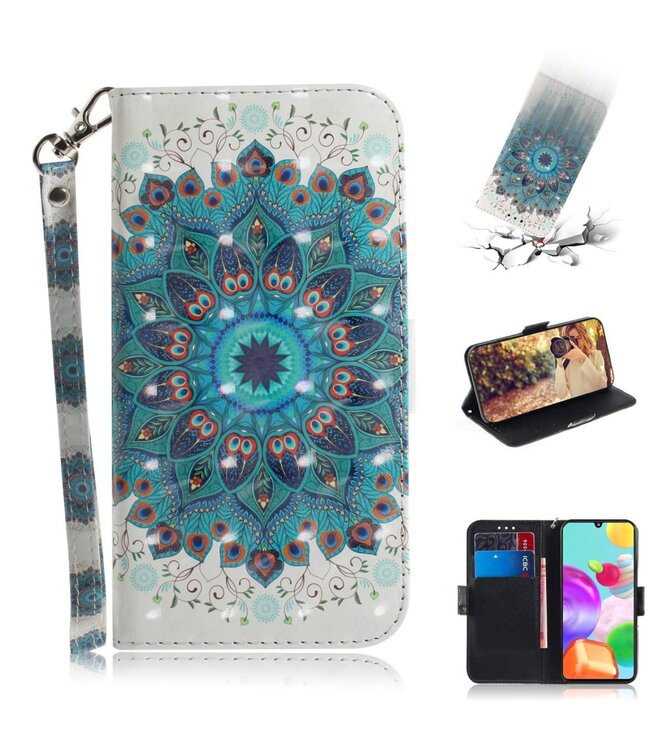 Mandala Bookcase Hoesje voor de Samsung Galaxy A41