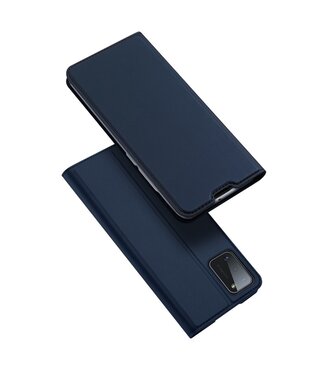 Blauw Bookcase Hoesje Samsung Galaxy A41
