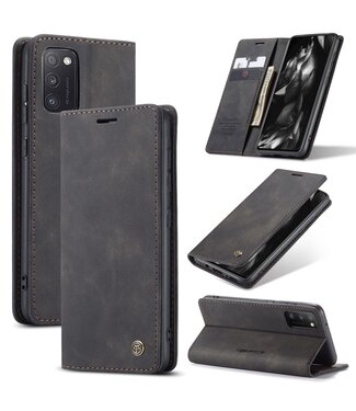 Zwart Wallet Bookcase Hoesje Samsung Galaxy A41