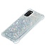 Zilver Glitter TPU Hoesje voor de Samsung Galaxy A41