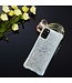 Zilver Glitter TPU Hoesje voor de Samsung Galaxy A41