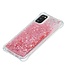 Roze Glitter TPU Hoesje voor de Samsung Galaxy A41