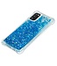 Blauw Glitter TPU Hoesje voor de Samsung Galaxy A41