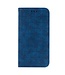 Blauw Bloemen Bookcase Hoesje voor de Samsung Galaxy A41