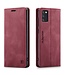 Autspace Aubergine Mat Bookcase Hoesje voor de Samsung Galaxy A41