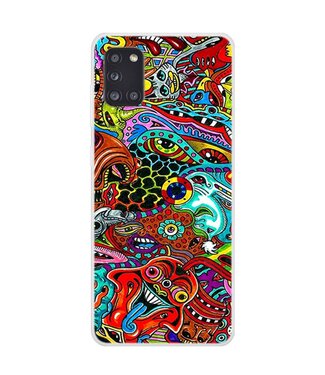 Mysterieus Patroon TPU Hoesje Samsung Galaxy A31