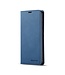 Forwenw Blauw Silky Bookcase Hoesje voor de Samsung Galaxy A31