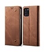 Bruin Wallet Bookcase Hoesje voor de Samsung Galaxy A31