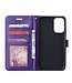 Paars Wallet Bookcase Hoesje voor de Samsung Galaxy A31