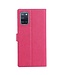 Vili DMX Roze Stoffen Bookcase Hoesje voor de Samsung Galaxy A31