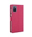 Vili DMX Roze Stoffen Bookcase Hoesje voor de Samsung Galaxy A31