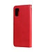 Rood 2-in-1 Bookcase Hoesje voor de Samsung Galaxy A31