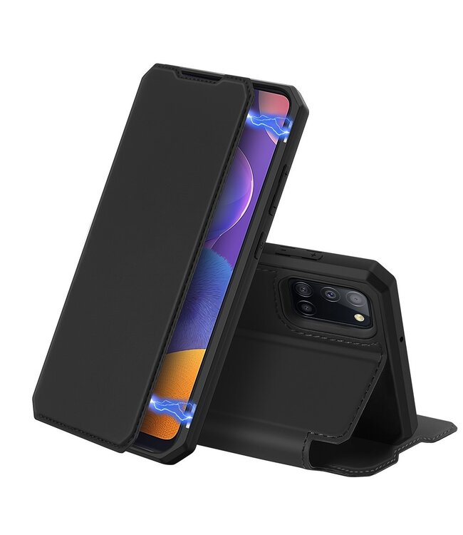 Dux Ducix Zwart Bookcase Hoesje voor de Samsung Galaxy A31