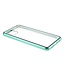 Groen Metaal + Tempered Glass Hoesje voor de Samsung Galaxy A31