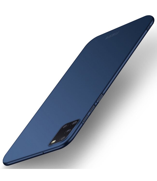 Mofi Blauw Mat Hardcase Hoesje voor de Samsung Galaxy A31