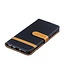Zwart Jeans Bookcase Hoesje voor de Samsung Galaxy A50 / A30s