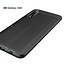 Zwart Litchee TPU Hoesje voor de Samsung Galaxy A50 / A30s