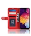 Rood Bookcase Hoesje voor de Samsung Galaxy A50 / A30s