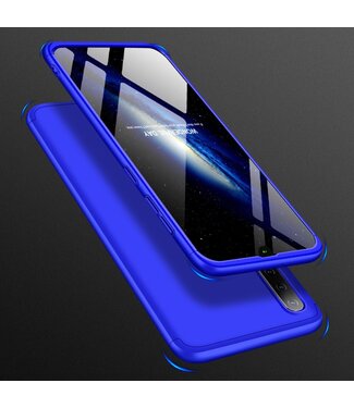 Blauw Mat Hardcase Hoesje Samsung Galaxy A50 / A30s