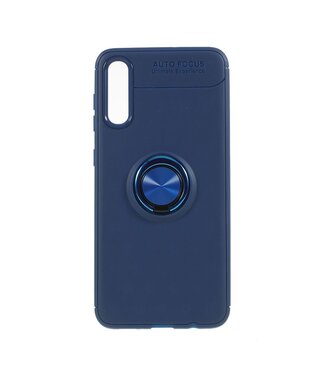 Blauw Ring Kickstand TPU Hoesje Samsung Galaxy A50 / A30s