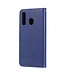 Donkerblauw 2-in-1 Bookcase Hoesje voor de Samsung Galaxy A50 / A30s
