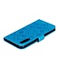 Blauw Mandala Bloem Bookcase Hoesje voor de Samsung Galaxy A50 / A30s